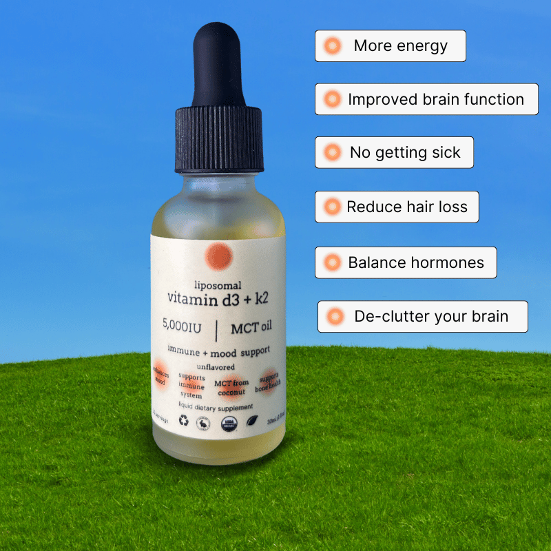 Vitamin D3 + K2 w/MCT oil