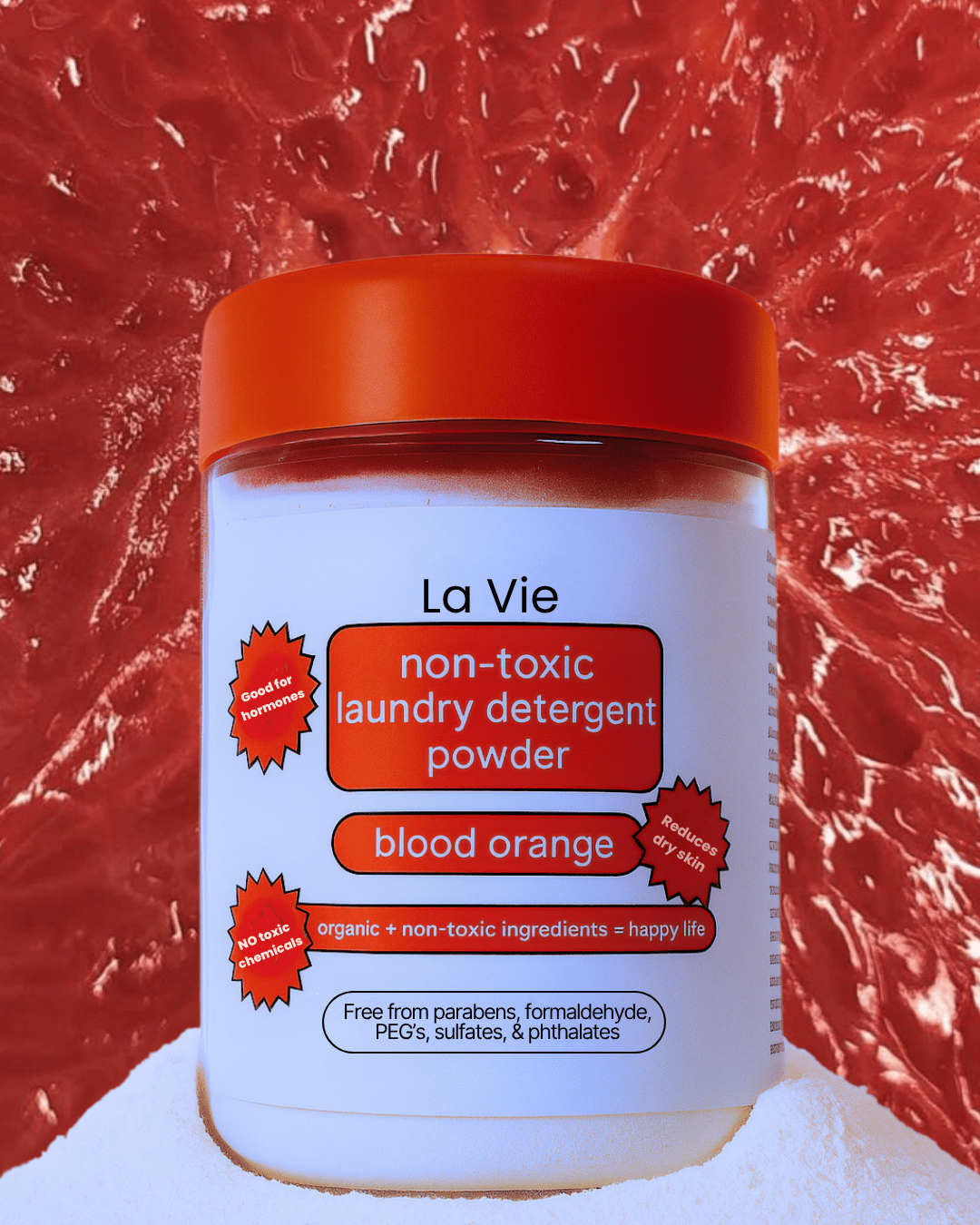 non-toxic laundry detergent powder