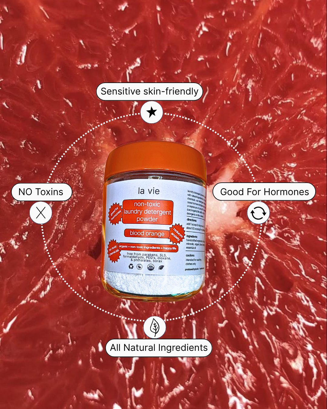 non-toxic laundry detergent powder