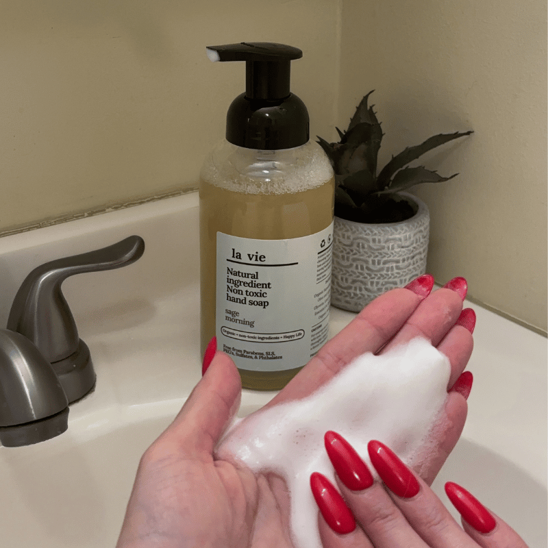 non-toxic natural ingredient hand soap