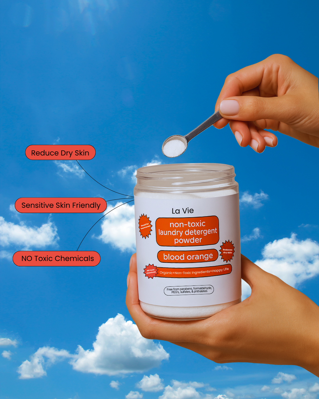 non-toxic laundry detergent powder